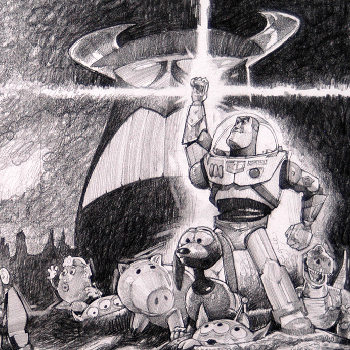 Toy Story Payment 1 ($700) — GALACTIC GALLERY