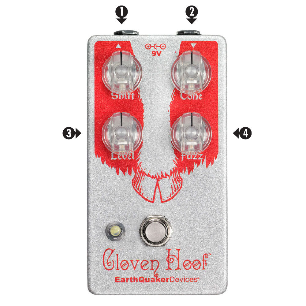 Cloven Hoof ファズ — EarthQuaker Devices