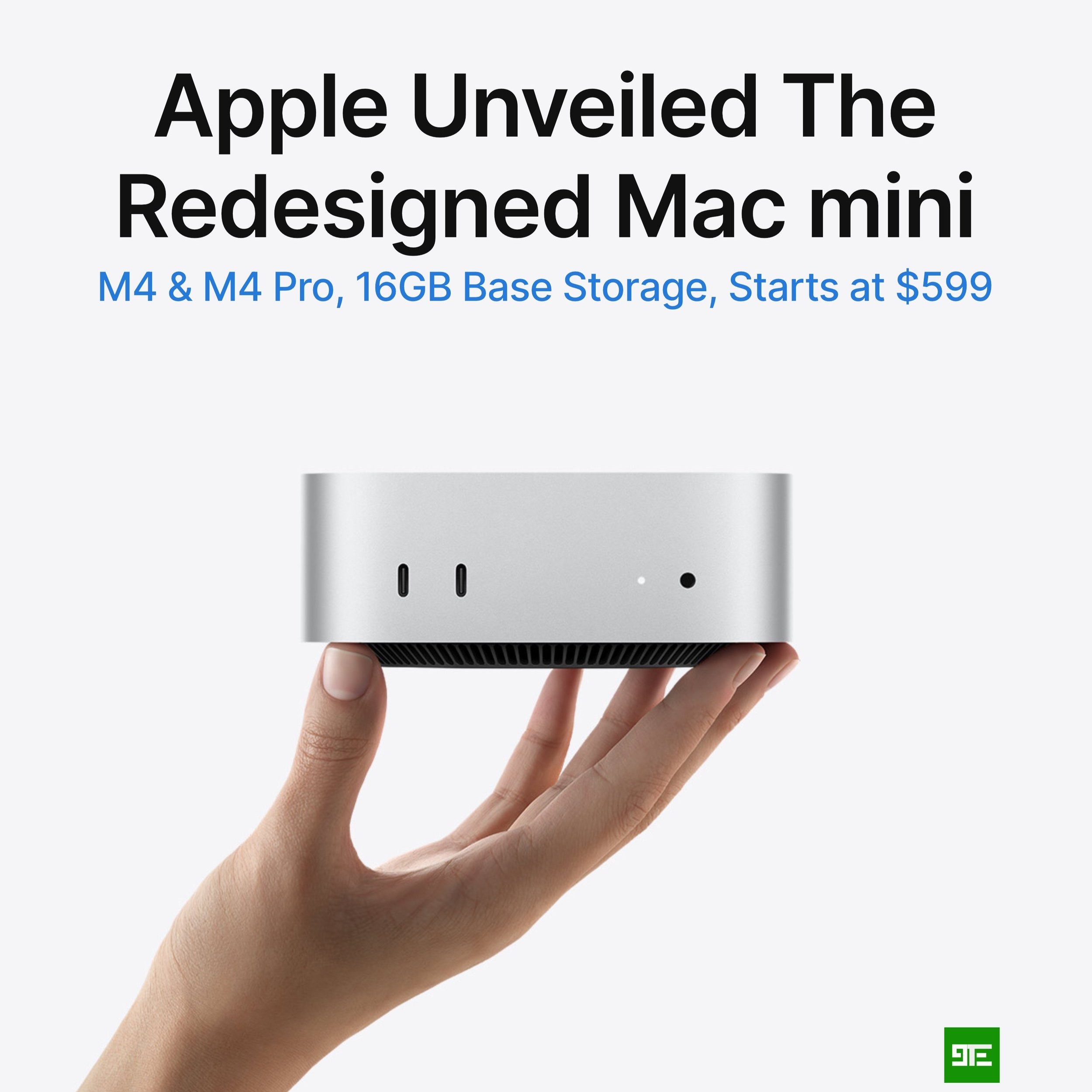 Apple's New M4-Powered Mac Mini: Compact Power with Sustainable