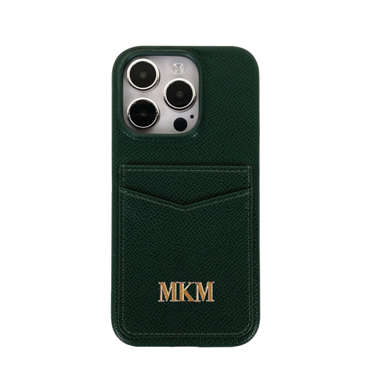 iPhone 15 Series - Jetsetter Double Pocket Case - Dark Green