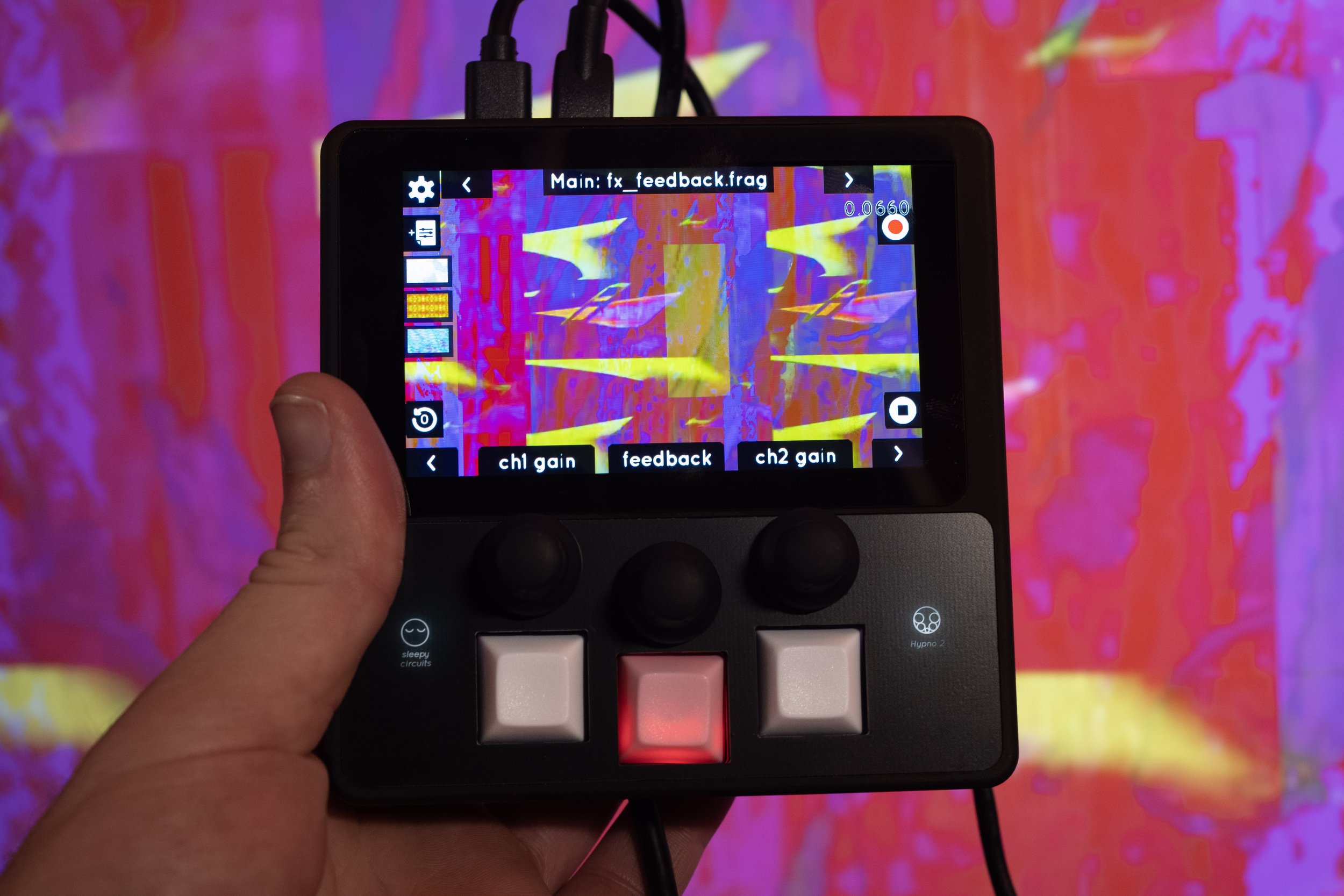 Sleepy Circuits - Hypno 2 - Audio Visualizer, Video Synthesizer