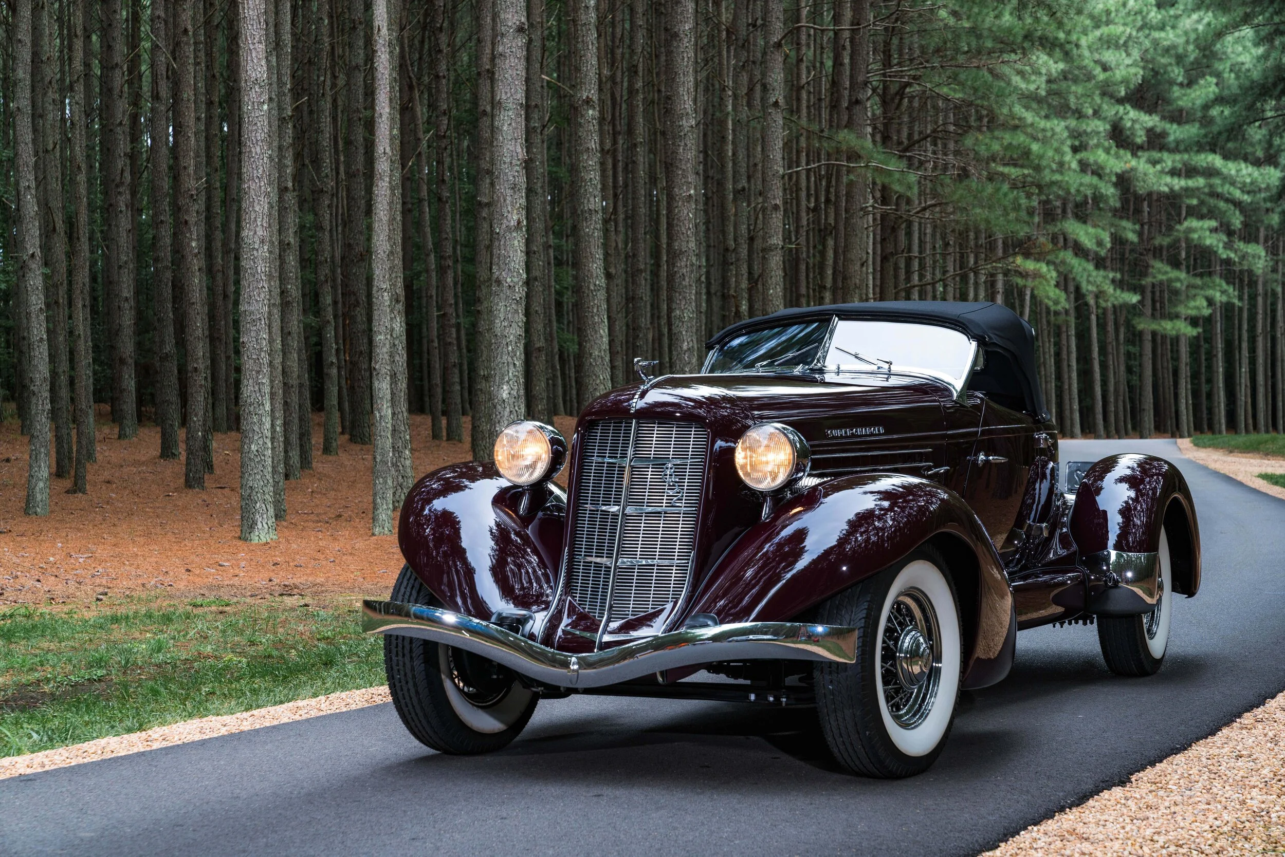 1936 Auburn 852 SC Boattail Speedster — Audrain Auto Museum