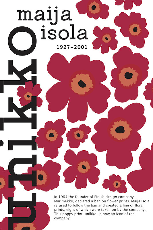 Unikko Poster — emily bowen