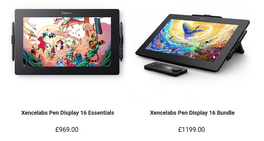 Xencelabs Pen Display 16 — antCGi