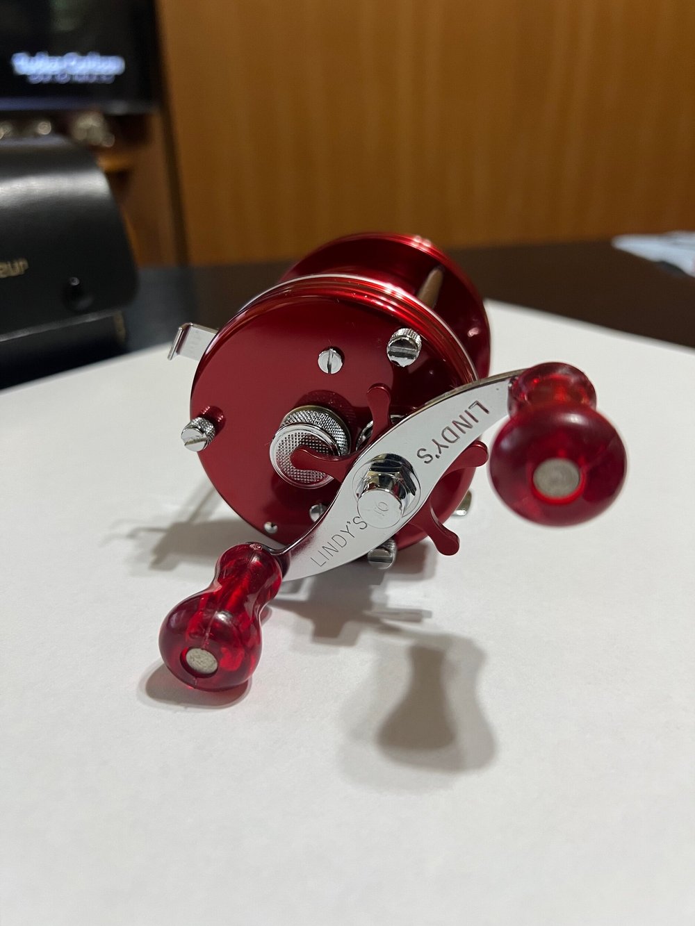 ABU AMBASSADEUR 5000 & Lindy's Power Handle with Case, accessories