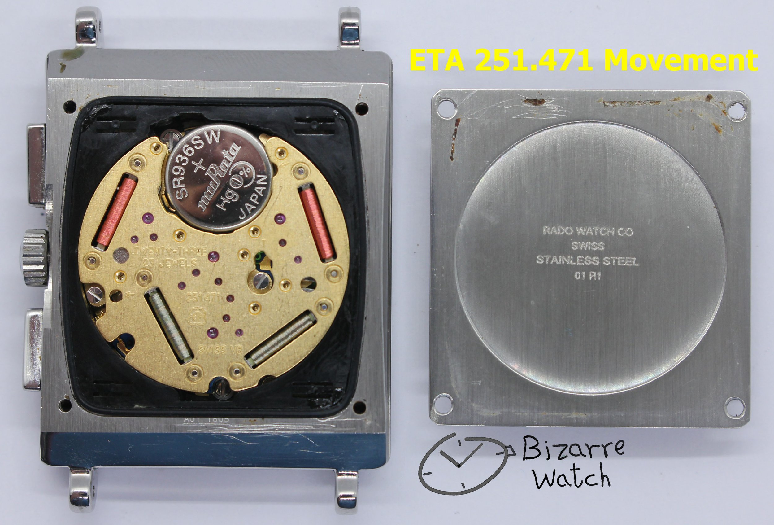 Rado Florence 160.3666.2 Domed Sapphire Genuine Leather Watch