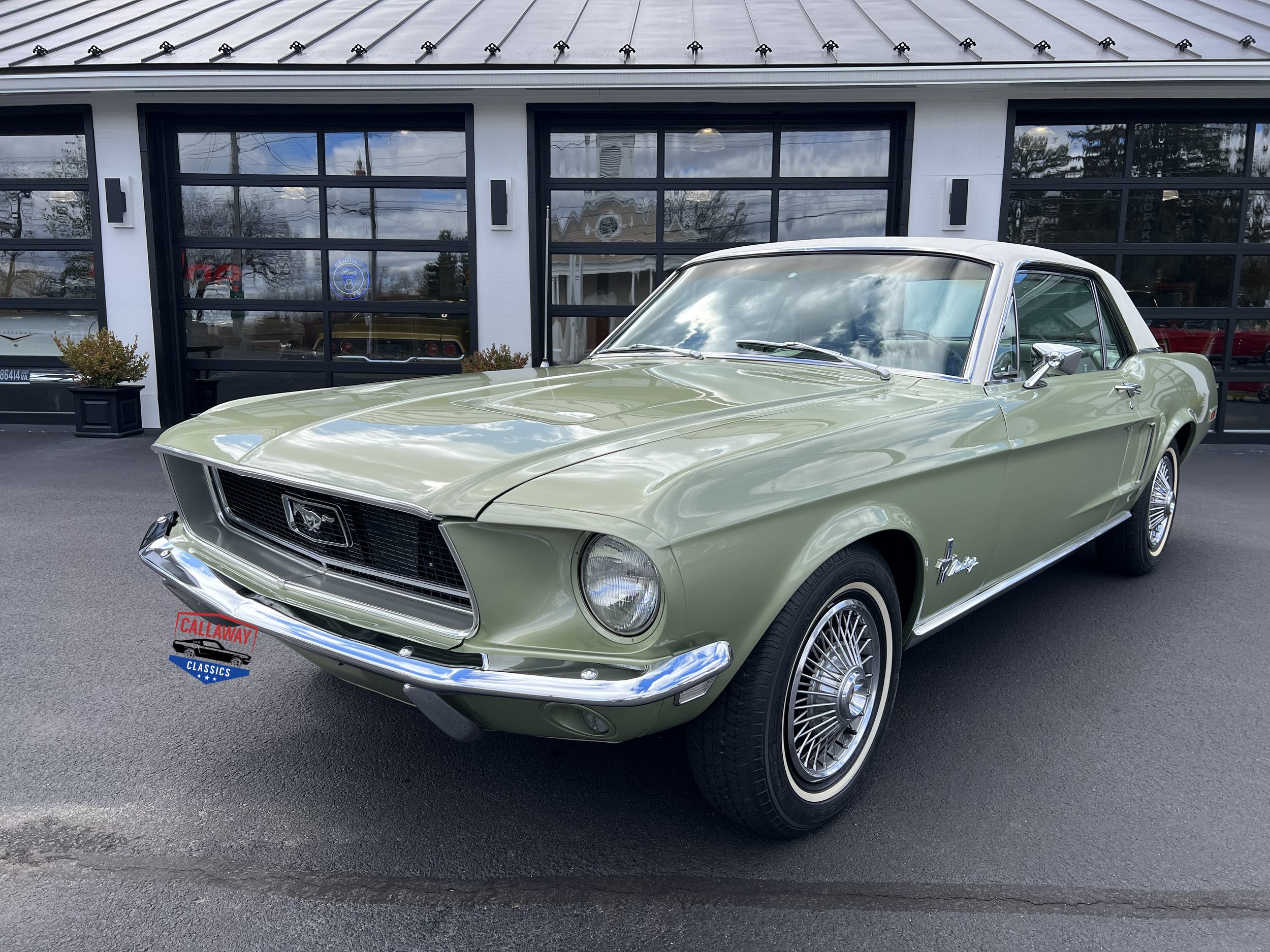 1968 Ford Mustang Coupe - Green 5793 — Callaway Classics - Classic