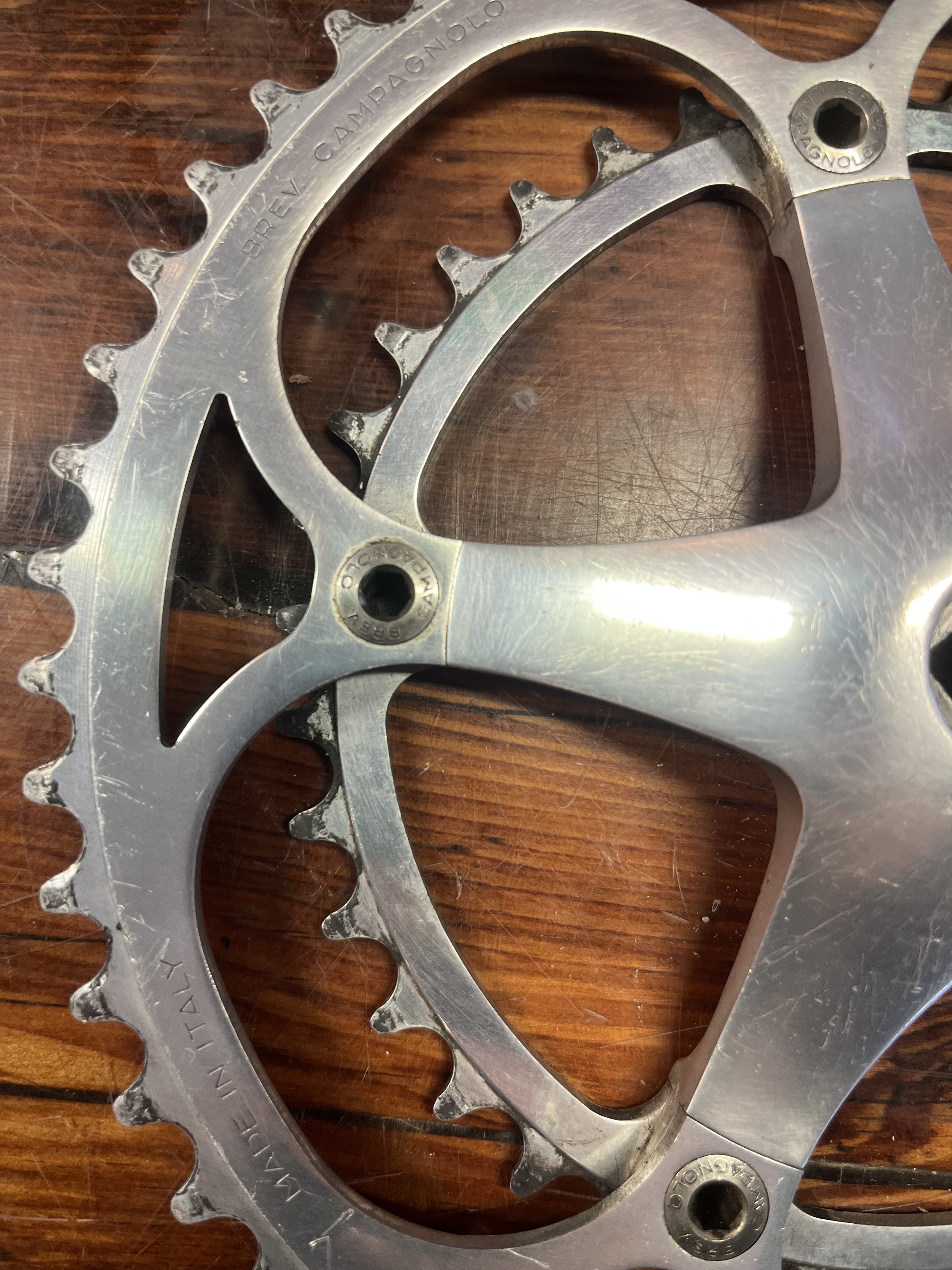 Vintage 90s Campagnolo Chorus Crankset — The Gear Wizard