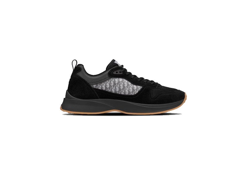 Dior B25 Runner Black Oblique Suede Hombre - 3SN259YXY_H960 - US
