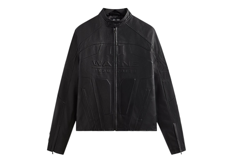 Kith x Batman Wayne Industries Moto Jacket Black メンズ - FW24 - JP