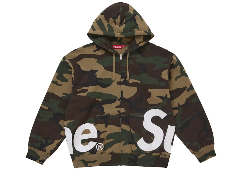 スケートボード Supreme BigLogo Zip Up Hooded Sweatshirt Supreme