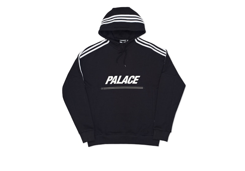 Palace adidas Track Top Black/White Men's - SS16 - US