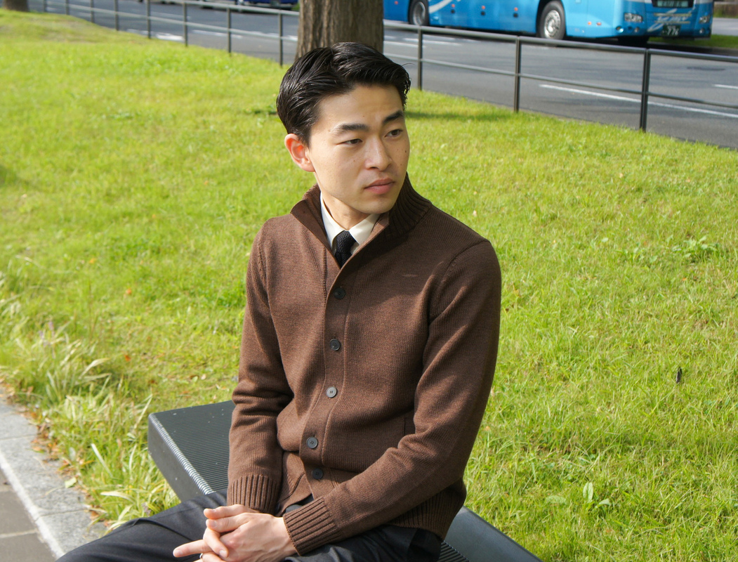 スタンドカラーカーディガン | 読む、鎌倉シャツ