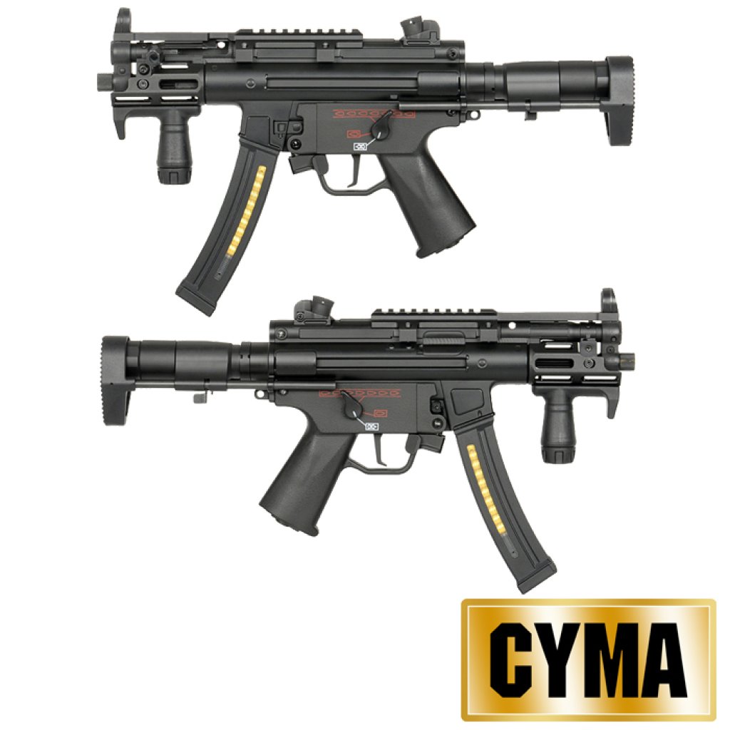 CYMA Enhanced MP5K PDW Stock Full Metal ETU AEG (JP Version) - Gun