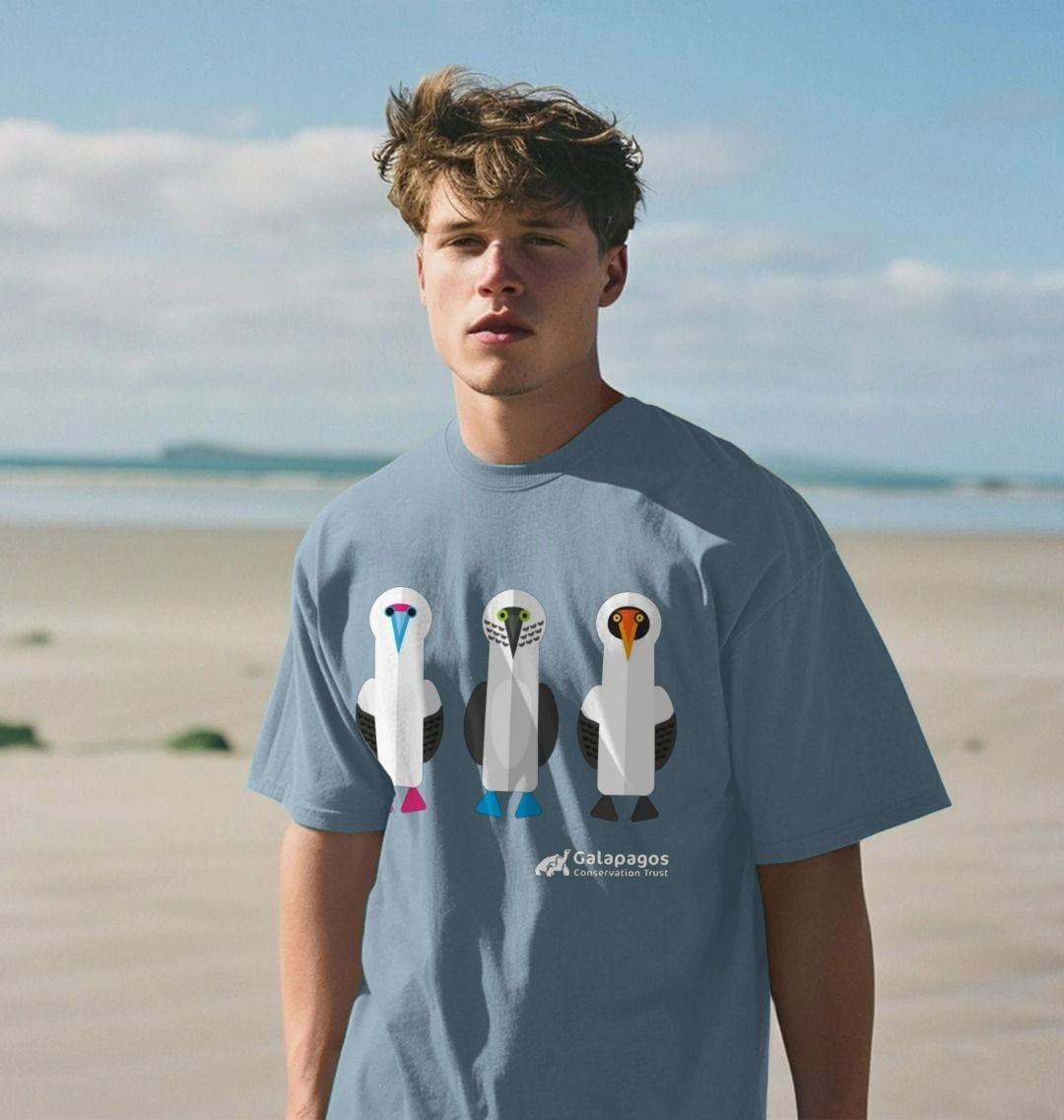 Galapagos Green Turtle - Men's oversized T-shirt