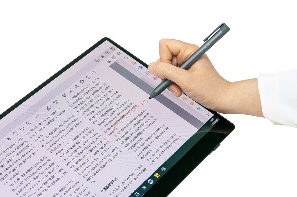 PC-Webzine - 戸田氏がビジネスにお薦めする手書き対応のモバイル