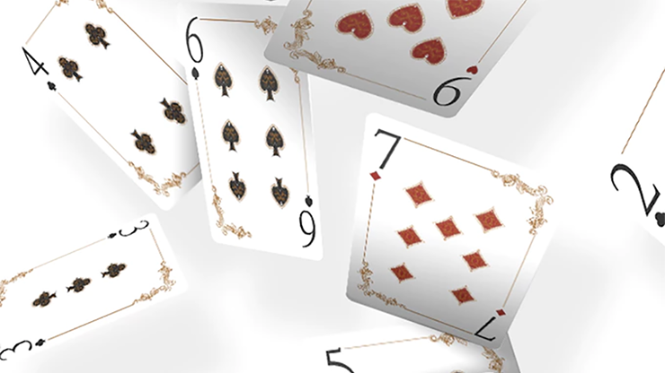 Bicycle Scarab Ruby (Limited Edition) Playing Cards by Crooked Kings