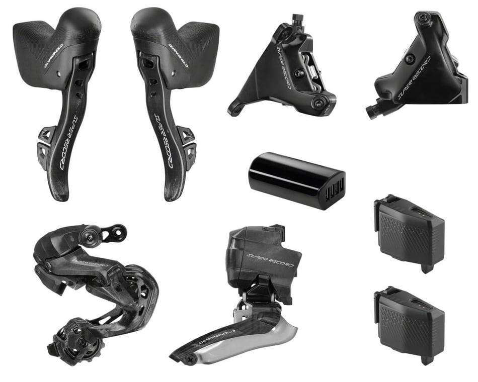 Campagnolo Super Record Wireless Groupset (Grey) (2 x 12 Speed