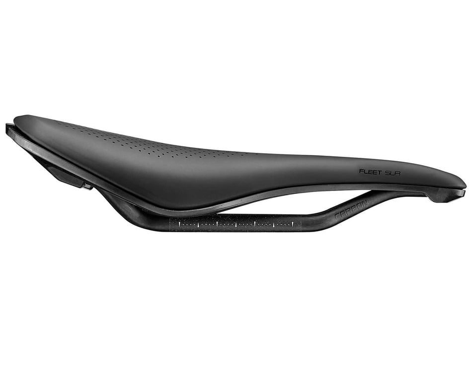 Giant Fleet SLR Saddle (Black) (Carbon Rails) (145mm