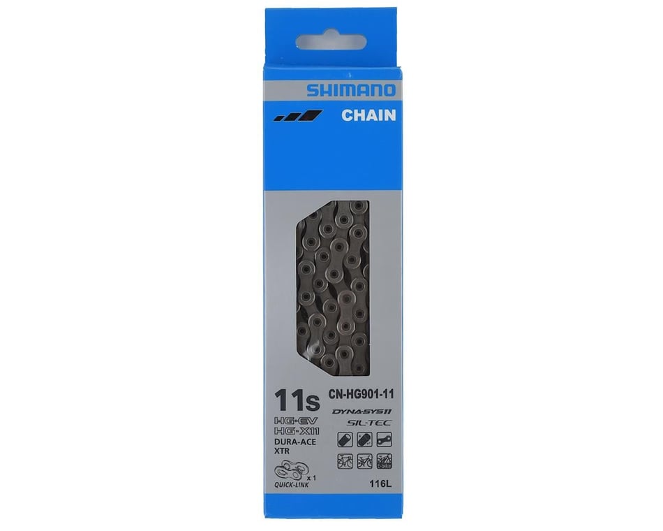 Shimano Dura-Ace/XTR CN-HG901-11 Chain (Silver) (11 Speed) (116