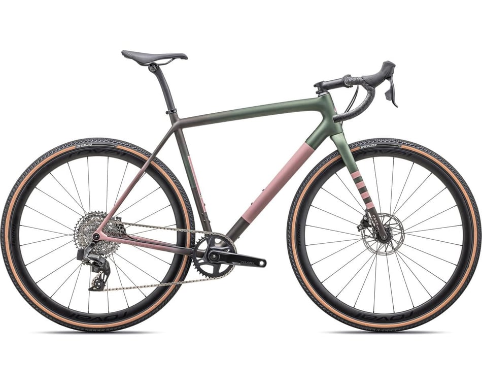 Specialized Crux Expert Gravel Bike (Satin Cypress Metallic) (61cm