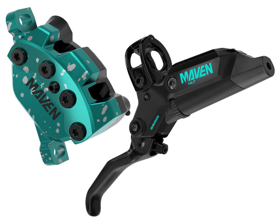SRAM Maven Ultimate Hydraulic Disc Brake Set (Expert Kit) (Teal