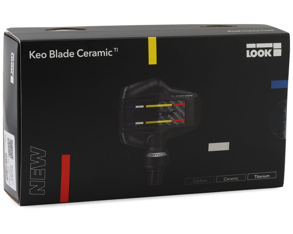 Look Keo Blade Ceramic Ti Road Pedals (Black) - Performance Bicycle