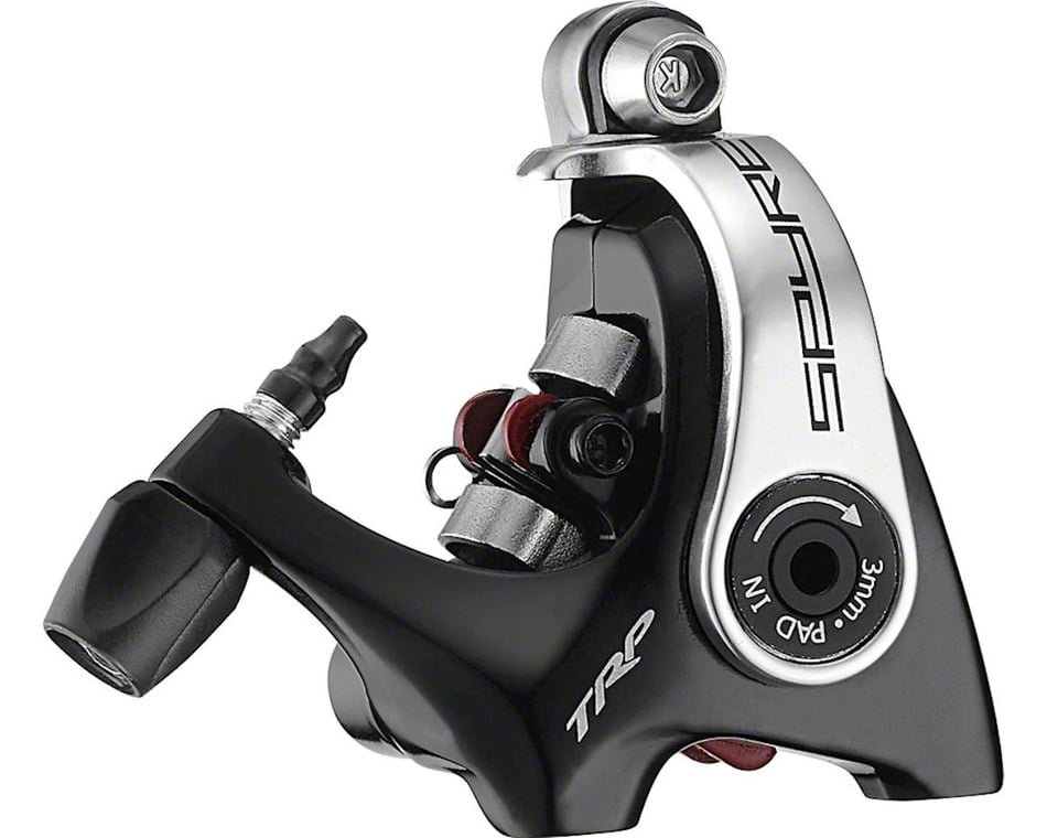 TRP Spyre Disc Brake Caliper (Black/Silver) (Mechanical) (Front or