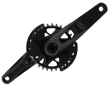 SRAM RED AXS Crankset (Black) (2 x 12 Speed) (DUB Spindle) (175mm