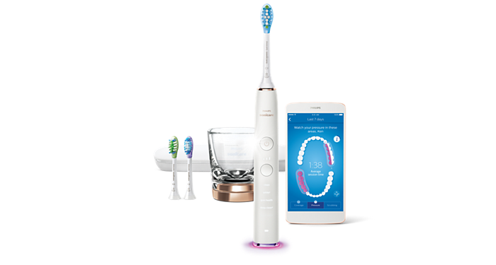 DiamondClean Smart 9300 Rose gold | Philips Sonicare