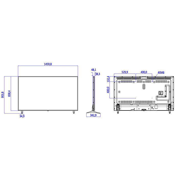 プロフェッショナルテレビ 65HFL2859T/12 | Philips