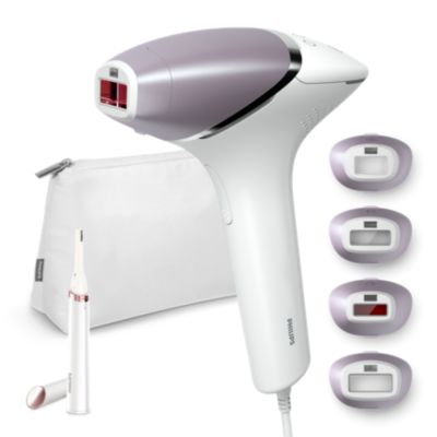 ホワイト/パープル　フィリップス　充電式 SC2001 PHILIPS 脱毛器