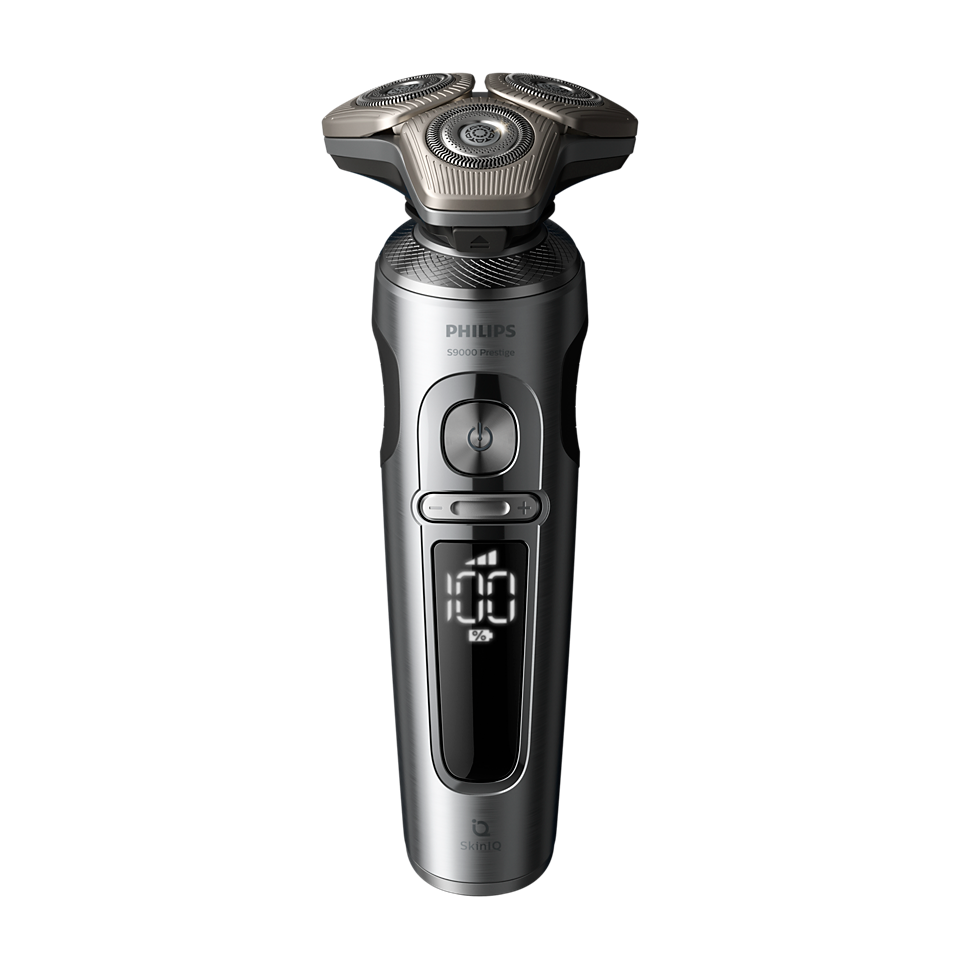 Shaver S9000 Prestige Wet & Dry Electric shaver with SkinIQ SP9885