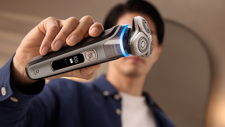 i9000 Prestige ウェット＆ドライ電動シェーバー XP9202/05 | Philips