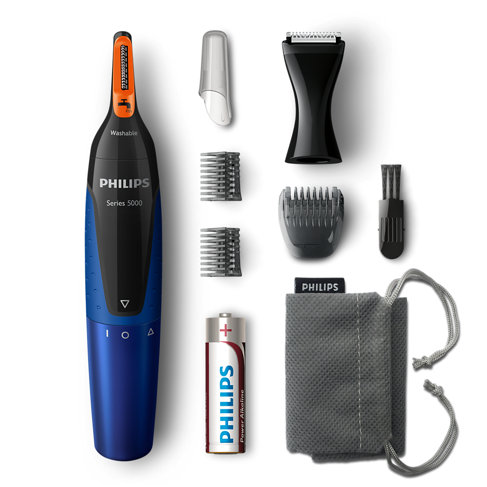 Nose trimmer series 5000 フェイススタイリングキット（鼻、耳、眉
