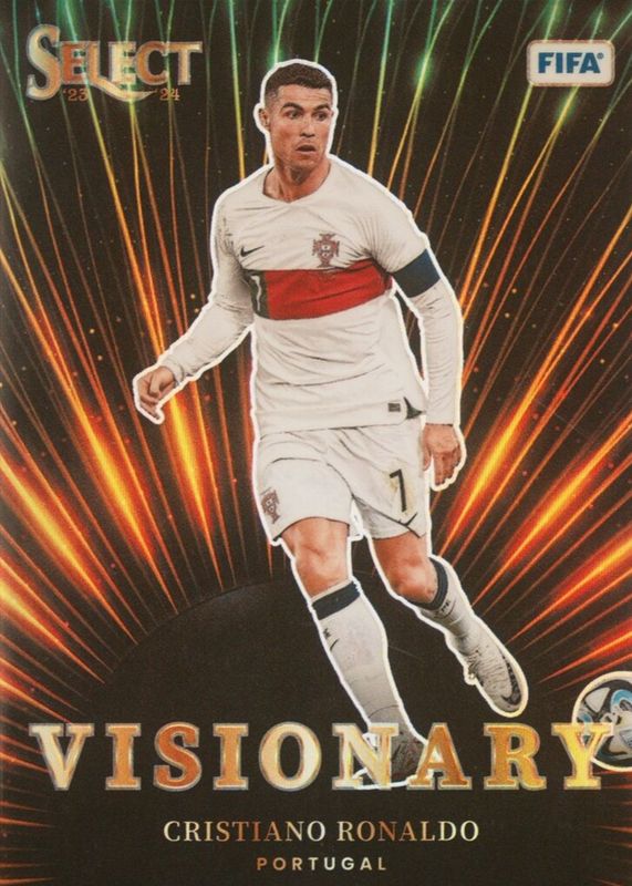 Cristiano Ronaldo 2023 Select FIFA #7 Visionary /(SSP) Price Guide