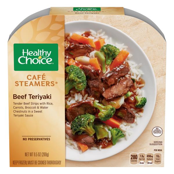 Healthy Choice Cafe Steamers Cafe Steamers Beef Teriyaki | Publix