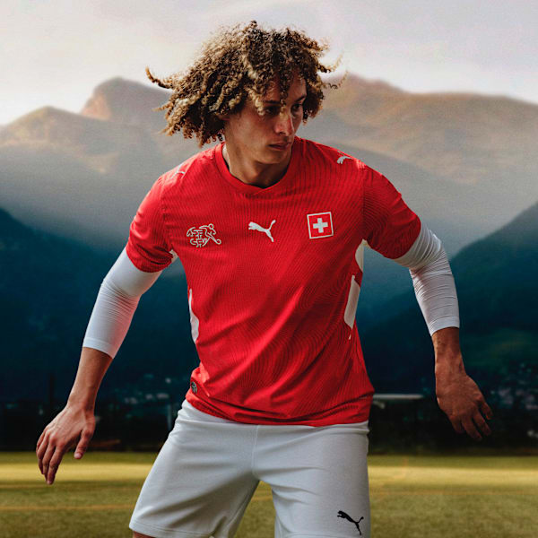 Switzerland Home Big Kids' Soccer Jersey | PUMA
