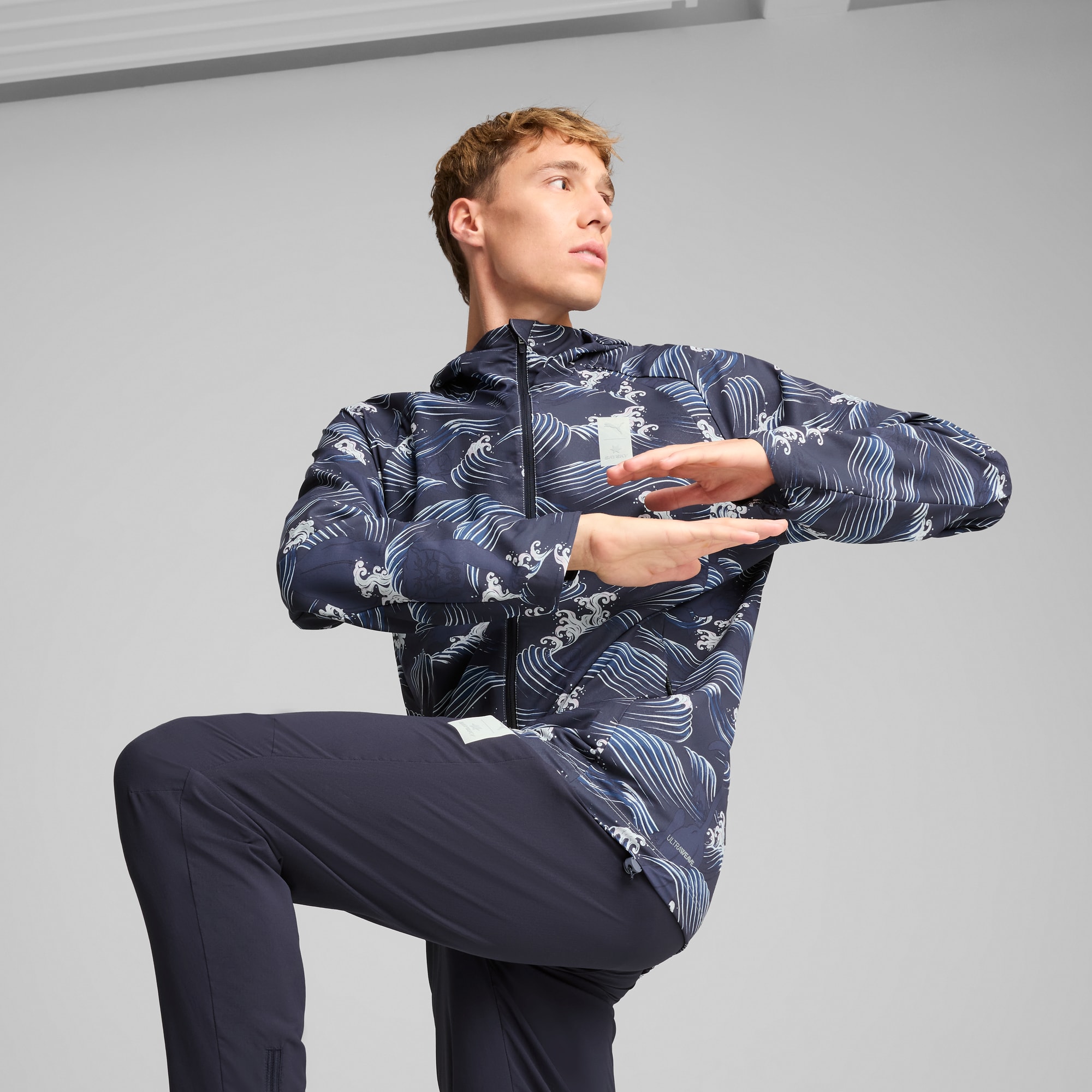 PUMA x SAYSKY Men's Graphic Jacket | PUMA