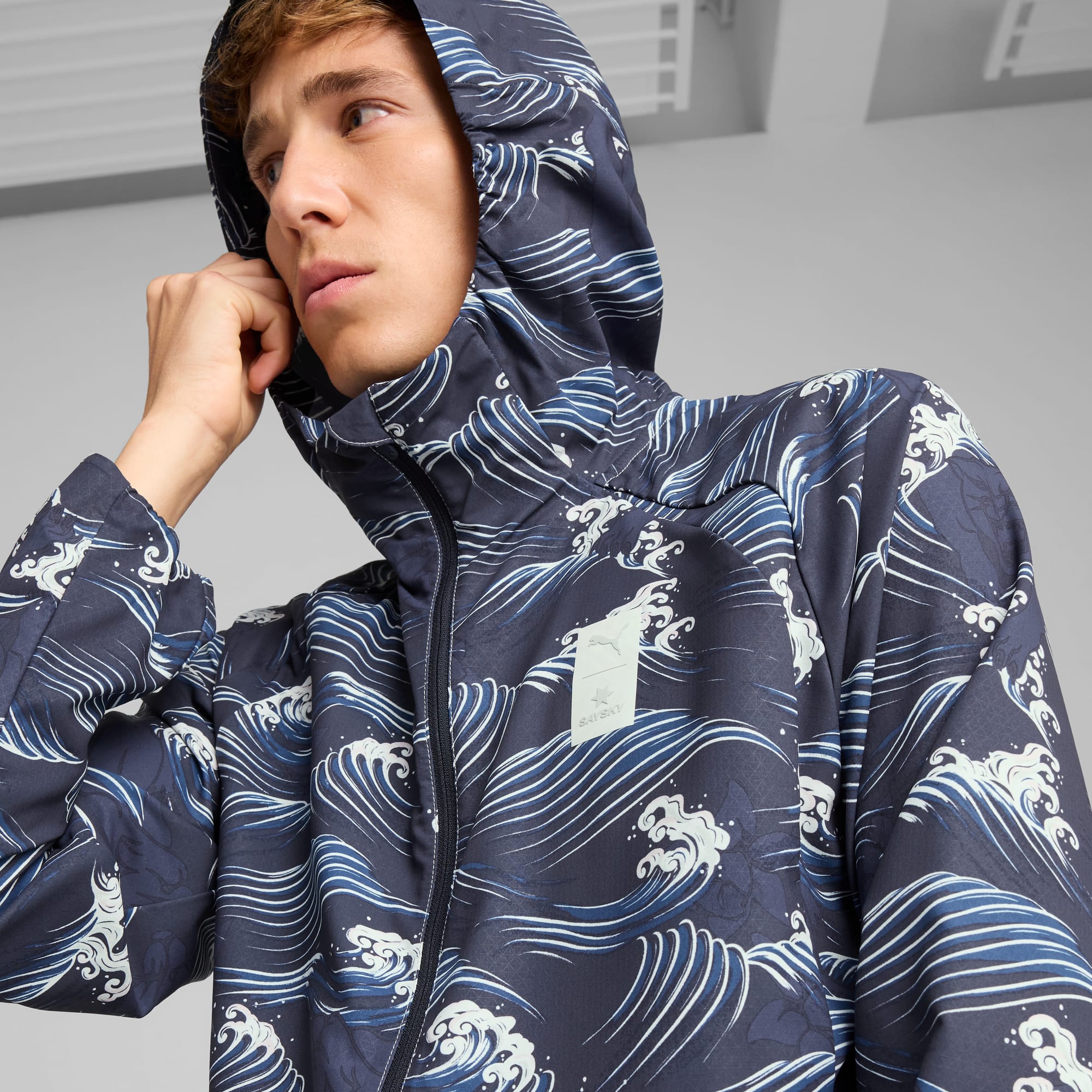 PUMA x SAYSKY Men's Graphic Jacket | PUMA