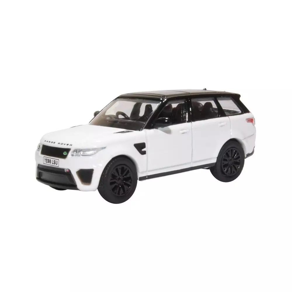 Collectible Range Rover Sport SVR in Fuji White