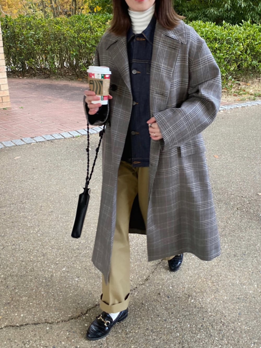 AURALEE（オーラリー）の「AURALEE / ダブルフェイス チェックコート