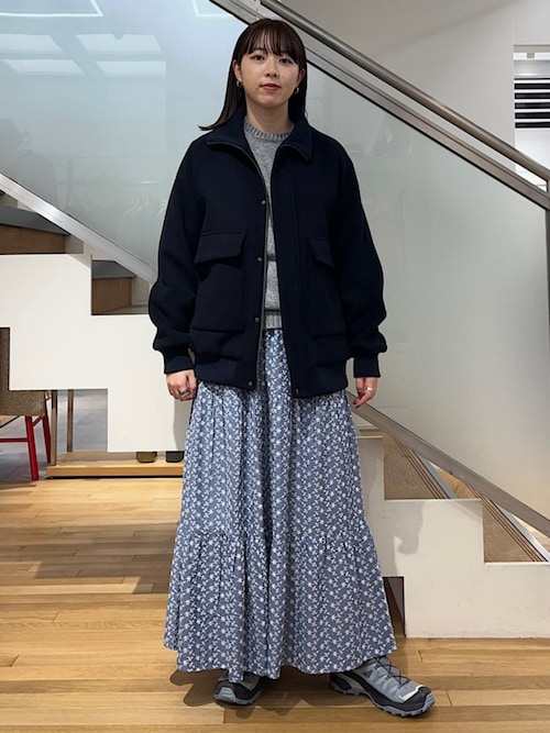 セール】SHIPS any:〈洗濯機可能〉エンブロイダリー シャンブレー