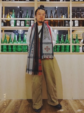 サロペット/オーバーオールを使った「rhodolirion」の人気ファッション