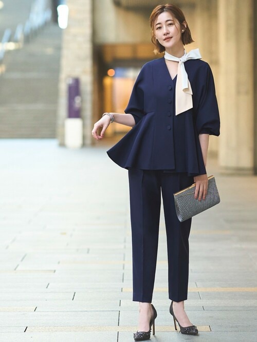 RUIRUE BOUTIQUE（ルイルエブティック） セットアップ ノーカラー