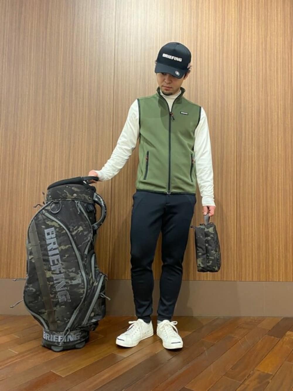 BRIEFING（ブリーフィング）の「【ブリーフィングゴルフ】MENS 3D LOGO