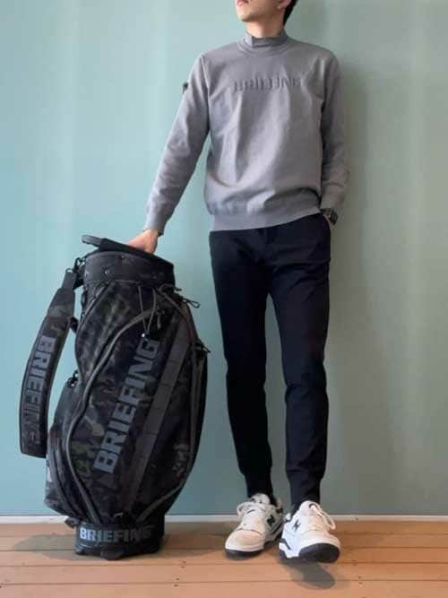 BRIEFING（ブリーフィング）の「MENS WR CREW NECK KNIT（ニット