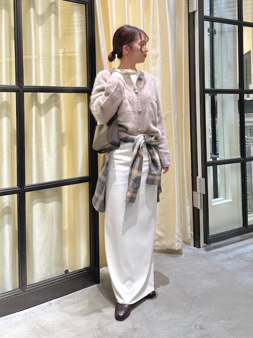 ジャージーIラインロングスカート（スカート）｜Whim Gazette（ウィム