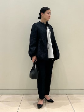 UNITED ARROWSのノーカラージャケットを使った「入学式」の人気