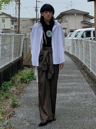 Midorikawa（ミドリカワ）の「Midorikawa（ミドリカワ）WHT SHIRT